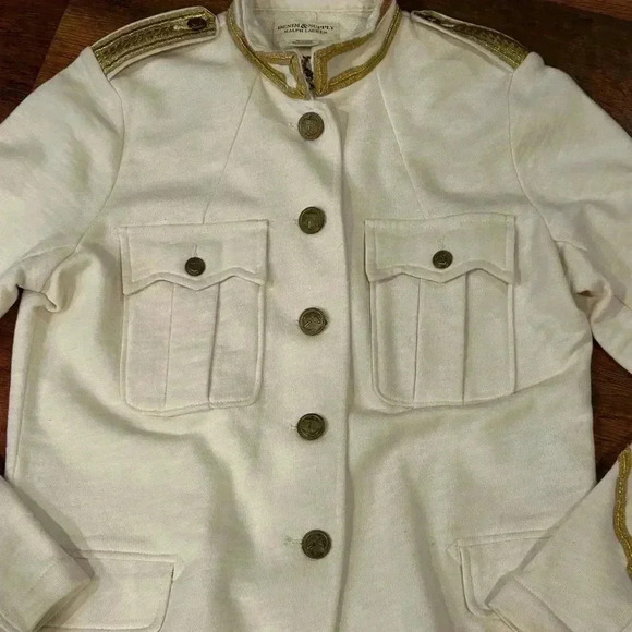 Denim & Supply Ralph Lauren Women French Terry
Military Jacket Size Large - Picture 2 of 11